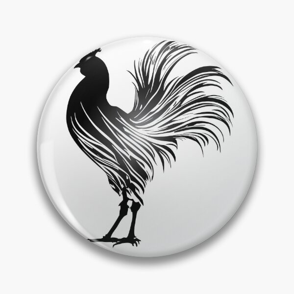Item preview, Black gamefowl, cute chicken, poultry lover designed and sold by Merchattack.