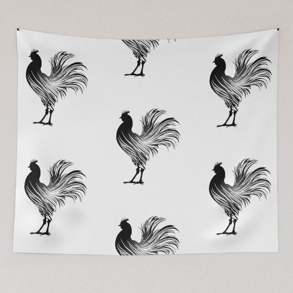 Item preview, Black gamefowl, cute chicken, poultry lover designed and sold by Merchattack.