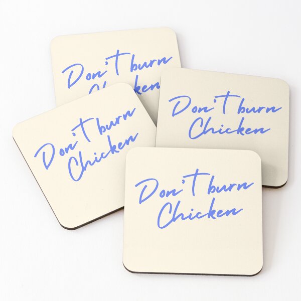 Item preview, Don't Burn Chicken! designed and sold by kubranurgullu.
