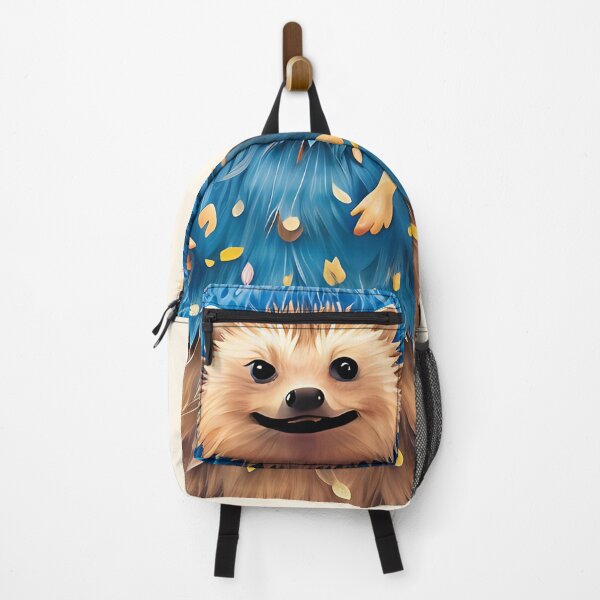 Item preview, The Fluffy Blue Hedgehog designed and sold by M22--.