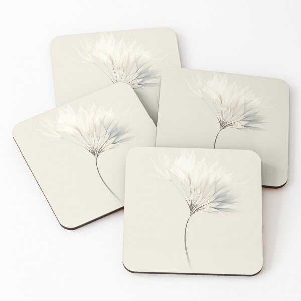 Item preview, Elegant Floating Dandelion Seed - Minimalist and Serene Design designed and sold by Windy-market.
