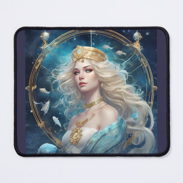Item preview, AI generated representation of the empress of pisces. designed and sold by pyna.