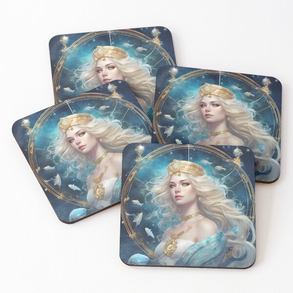 Item preview, AI generated representation of the empress of pisces. designed and sold by pyna.