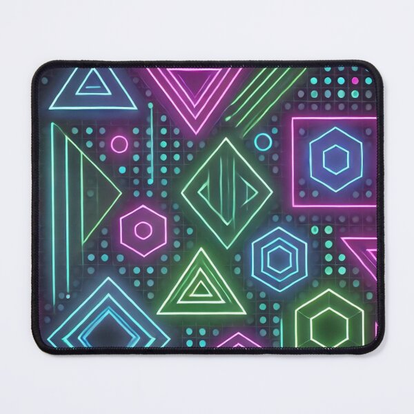 Item preview, Modern Neon Geometric Shapes designed and sold by TeslaSt0re.