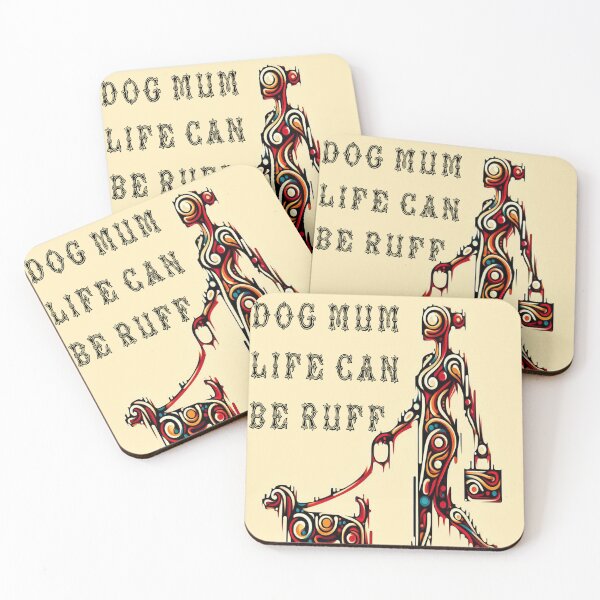 Item preview, Robo Dog Mom Life / Cyber Canine Care / Dog Mum Life Can be Ruff designed and sold by Dubione2.