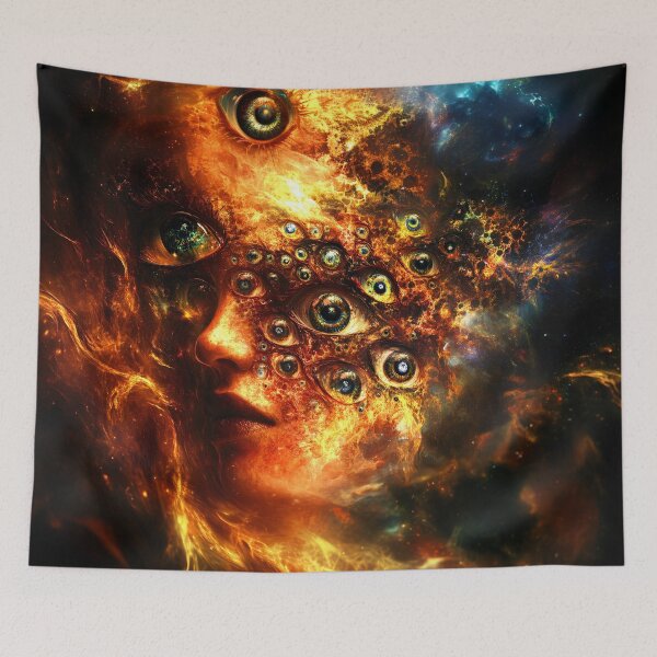 Item preview, Fire Nebulas Gaze designed and sold by a house mouse.