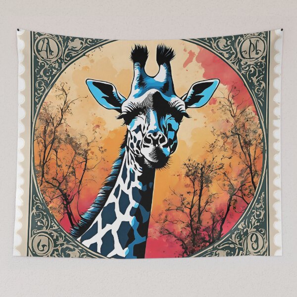 Item preview, Tall Tales: Vintage Giraffe Stamp Collection designed and sold by Vintagestamps.