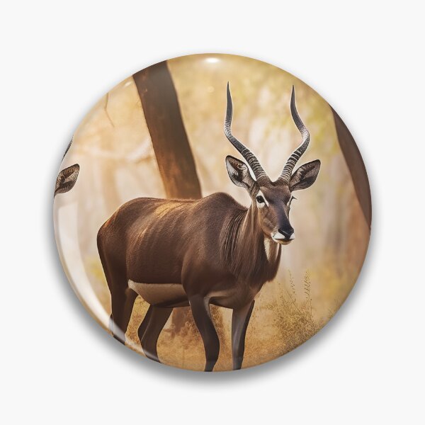 Item preview, Three Antelopes in Forest at sunrise - Wildlife photo designed and sold by TheArtistOf2022.