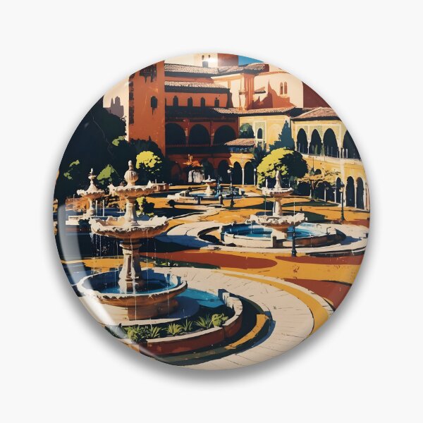 Item preview, Granada Spain Vintage Travel Tourism designed and sold by TravelersGems.