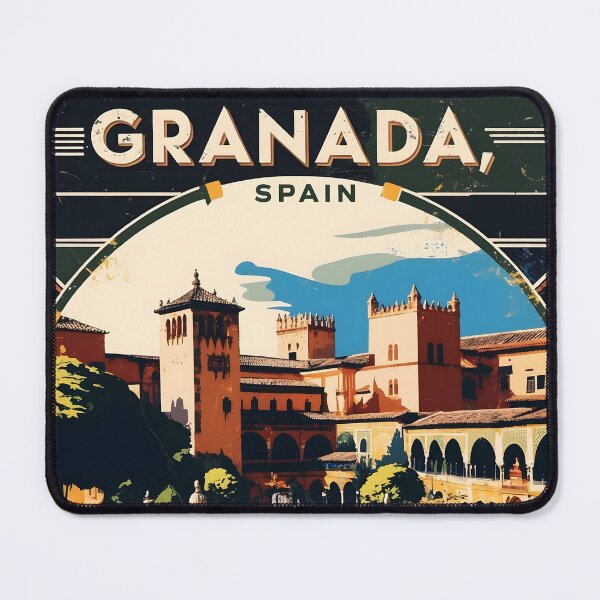 Item preview, Granada Spain Vintage Travel Tourism designed and sold by TravelersGems.