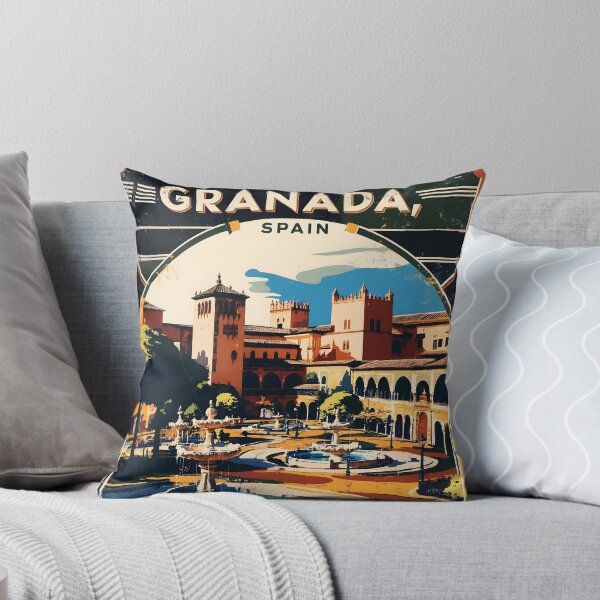 Item preview, Granada Spain Vintage Travel Tourism designed and sold by TravelersGems.