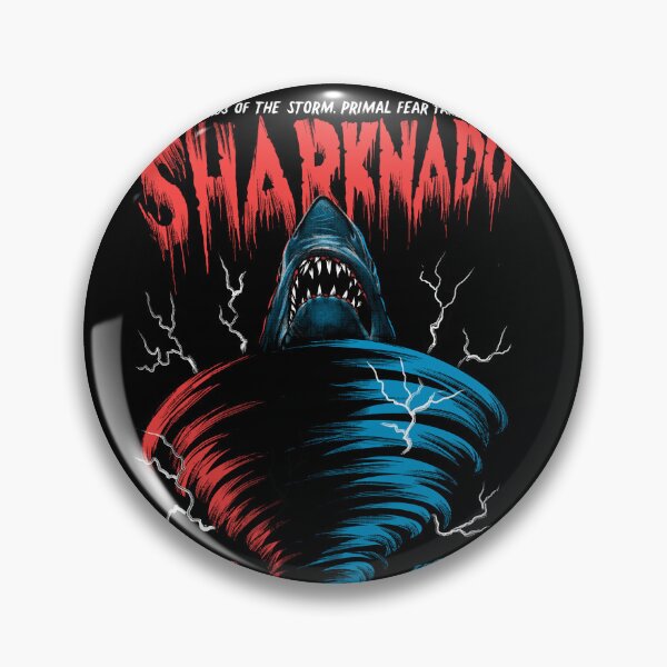 Artikelvorschau, Sharknado trifft auf den Weißen Hai: Verrückte Hai-Attacke entworfen und verkauft von Vudu! ⚡ Studio.