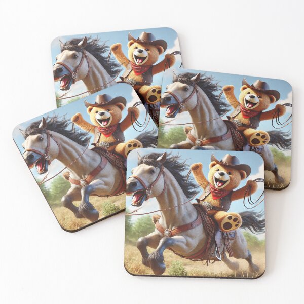 Item preview, Teddy bear on horse designed and sold by Osintown.