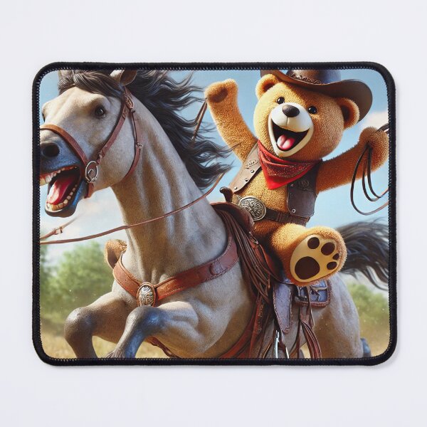 Item preview, Teddy bear on horse designed and sold by Osintown.