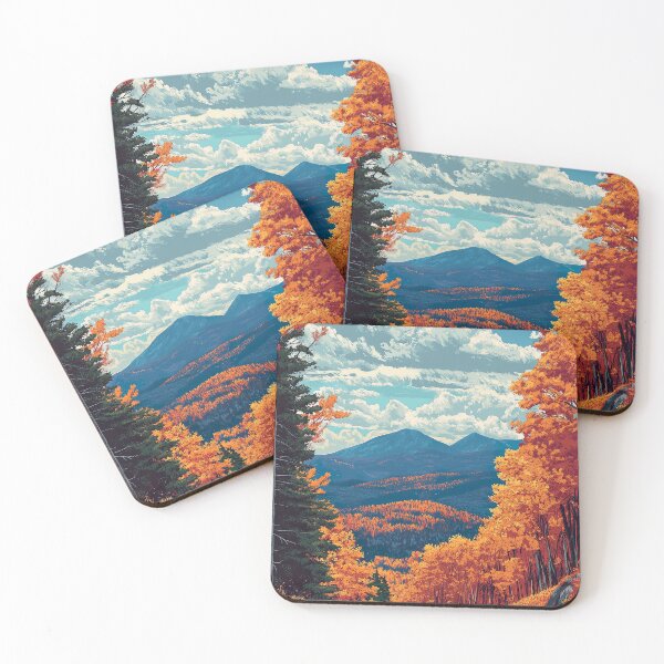 Item preview, Winding Road: Jay Peak in an Autumn Forest designed and sold by Studio Axis.