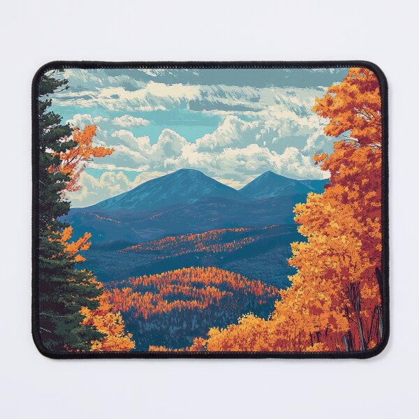 Item preview, Winding Road: Jay Peak in an Autumn Forest designed and sold by Studio Axis.