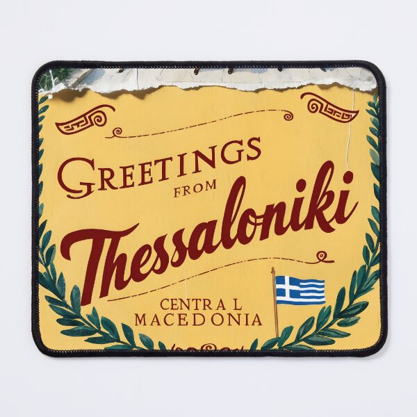 Item preview, Thessaloniki Central Macedonia Greece Postcard Vintage Retro Travel Vintage designed and sold by TravelPostcardGems.