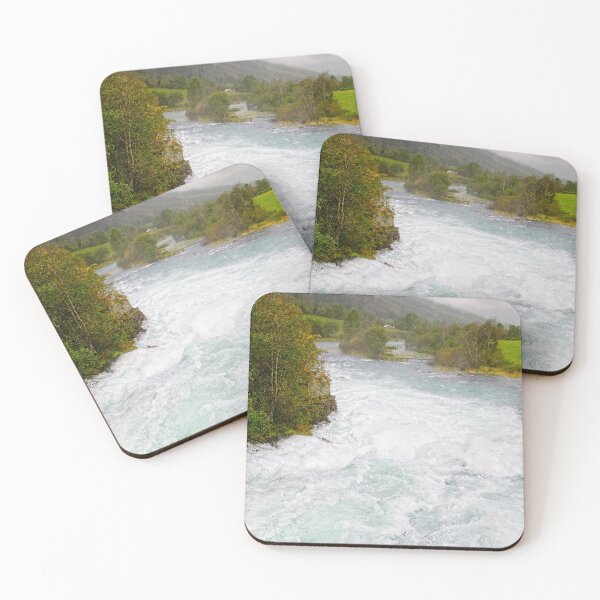 Item preview, Laukifossen Falls Stryneelva River Near Olden Norway designed and sold by Martyn R Arnold Fine Art Nature & Landscape Photography.