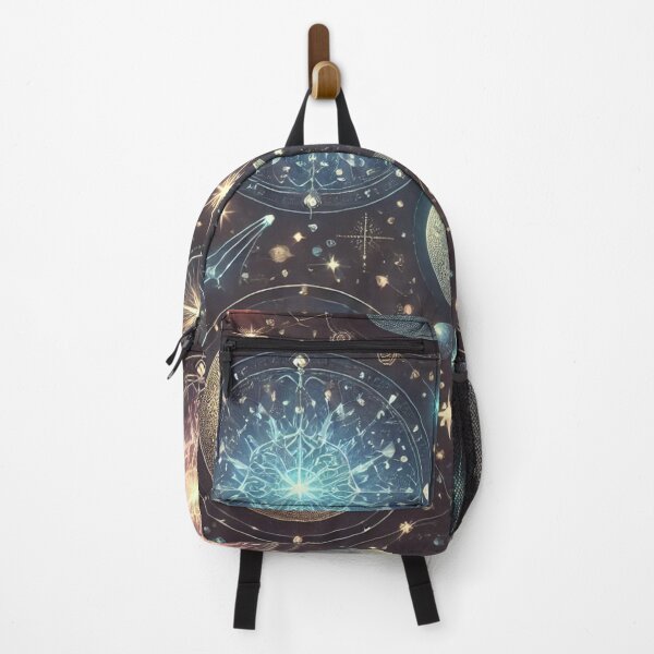 Item preview, Mystical Celestial Bodies with Glowing Moons and Stars designed and sold by TeslaSt0re.