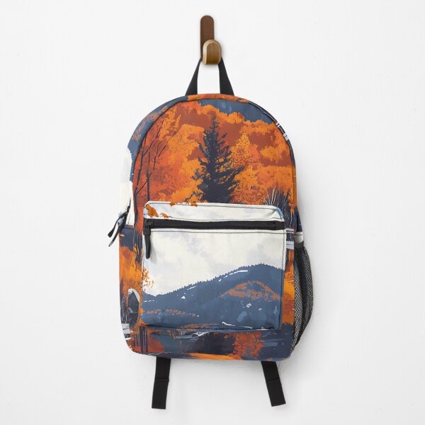 Item preview, Autumn Lake Reflection: Fall Tranquility designed and sold by Studio Axis.