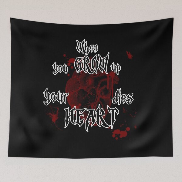 Item preview, When You Grow Up Your Heart Dies designed and sold by Xynarah of Nocturnity.