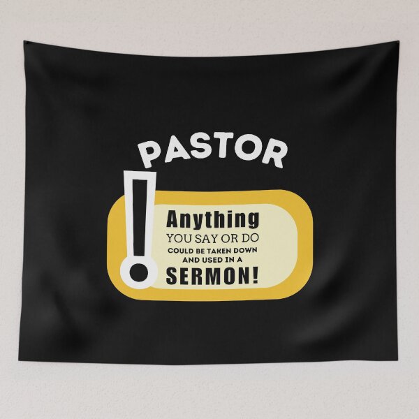 Item preview, Funny Pastor Appreciation Gifts Anything you say or do may be taken down and used in a sermon designed and sold by Heritage Hive Studio.