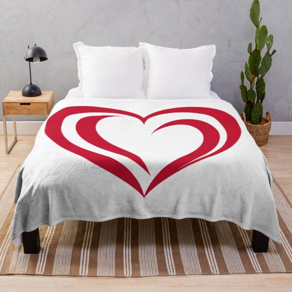 Item preview, Minimalist Red Line Art Heart - Elegantly Simple Heart Design in Bold Red for a Chic and Passionate Touch designed and sold by UniGift.