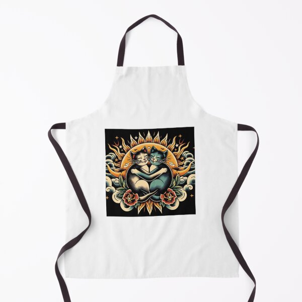 Item preview, Cosmic Cat Hug - Old School Tattoo Vibes designed and sold by thebennington12.