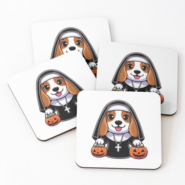 Artikelvorschau, Halloween Beagle Nonne entworfen und verkauft von EpicPaws.