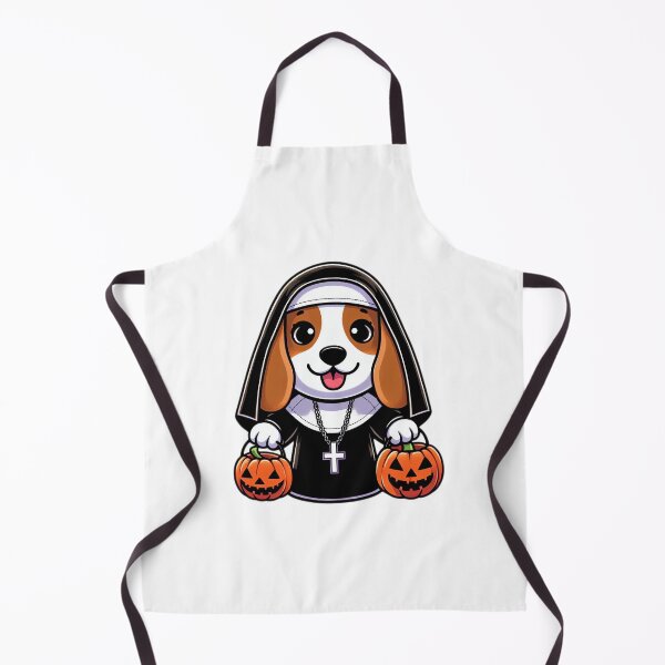Item preview, Halloween Beagle Nun designed and sold by EpicPaws.