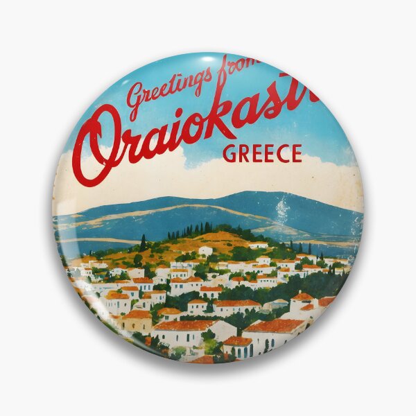 Item preview, Greetings from Oraiokastro Central Macedonia Greece Postcard Vintage Retro Travel Vintage designed and sold by TravelPostcardGems.