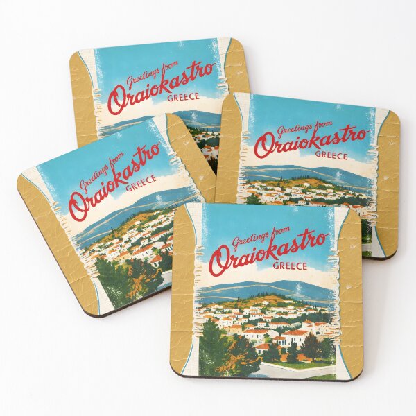 Item preview, Greetings from Oraiokastro Central Macedonia Greece Postcard Vintage Retro Travel Vintage designed and sold by TravelPostcardGems.