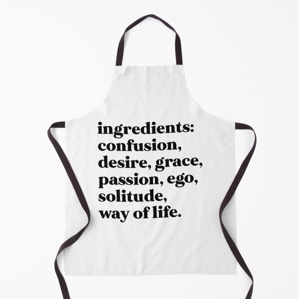 Item preview, Ingredients confusion, desire, grace, passion, ego, solitude, way of life designed and sold by weirdly weird.