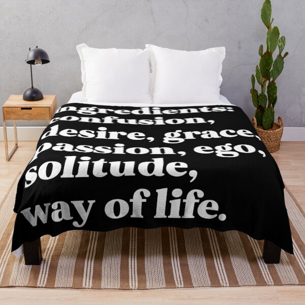 Item preview, Ingredients confusion, desire, grace, passion, ego, solitude, way of life designed and sold by weirdly weird.