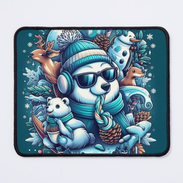 Item preview, Polar Bear Holiday Vibes designed and sold by TheShadow30.