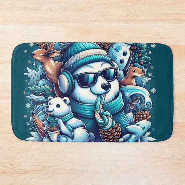 Item preview, Polar Bear Holiday Vibes designed and sold by TheShadow30.
