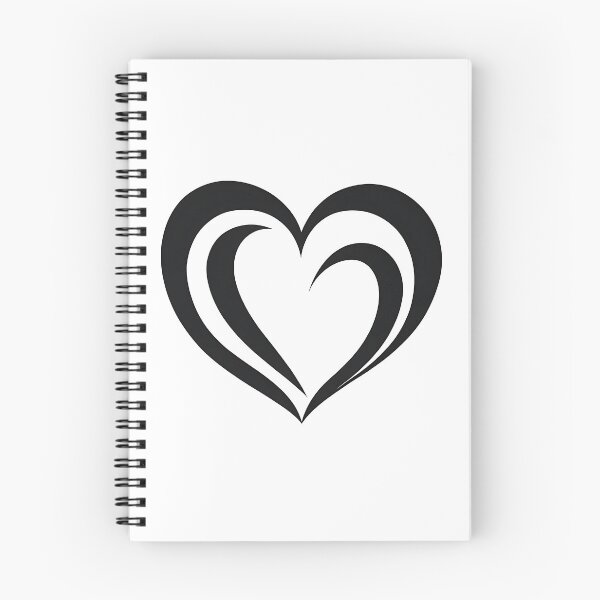 Item preview, Minimalist Black Line Art Heart - Elegantly Simple Heart Design in Bold Black for a Chic and Timeless Appeal designed and sold by UniGift.