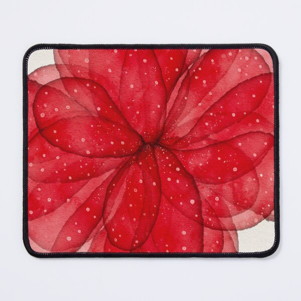 Item preview, Red Watercolour Floral Burst designed and sold by Etienne Topham.