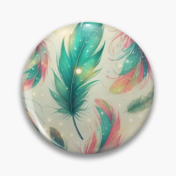 Item preview, Whimsical Floating Feathers with Radiant Glow designed and sold by TeslaSt0re.