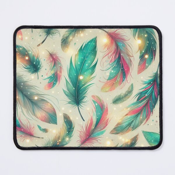 Item preview, Whimsical Floating Feathers with Radiant Glow designed and sold by TeslaSt0re.