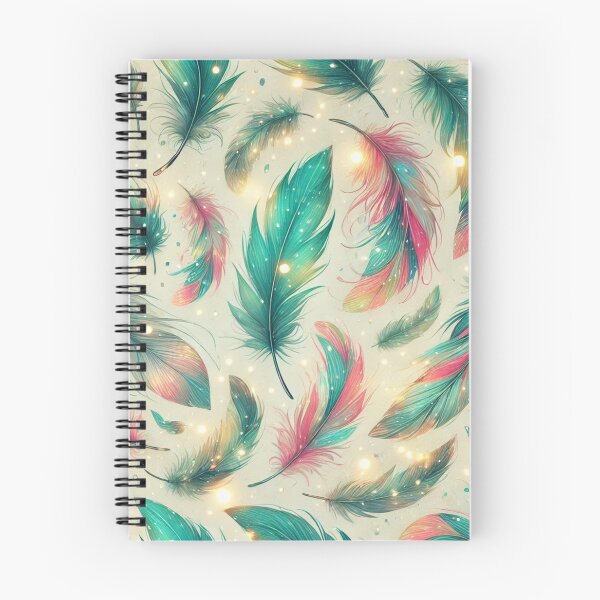 Item preview, Whimsical Floating Feathers with Radiant Glow designed and sold by TeslaSt0re.
