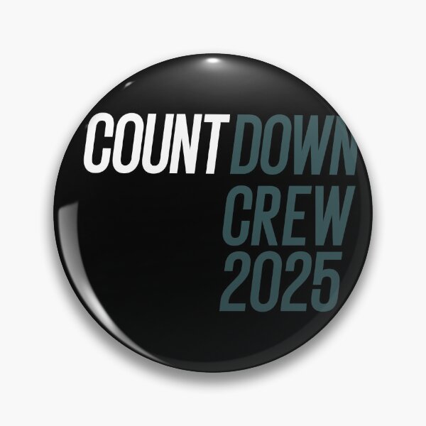Artikelvorschau, Countdown Crew 2025 entworfen und verkauft von FunnyGifty.