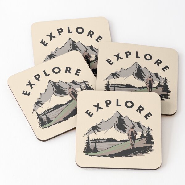 Item preview, Retro Explore Outdoor Adventure designed and sold by FlashCraft Design.