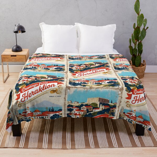 Item preview, Heraklion Crete Greece Postcard Vintage Retro Travel Vintage designed and sold by TravelPostcardGems.