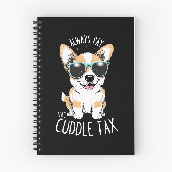 Item preview, CUTE PET DOG PUPPY PAY THE CUDDLE TAX designed and sold by Madjack Tees Kiwi SuperStore.