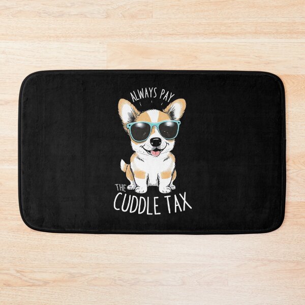 Item preview, CUTE PET DOG PUPPY PAY THE CUDDLE TAX designed and sold by Madjack Tees Kiwi SuperStore.