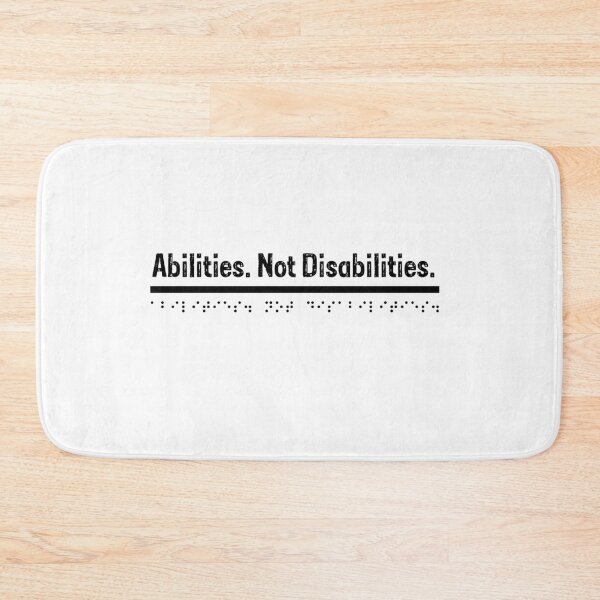 Item preview, Abilities not Disabilities - Black  designed and sold by Bad Zombie .