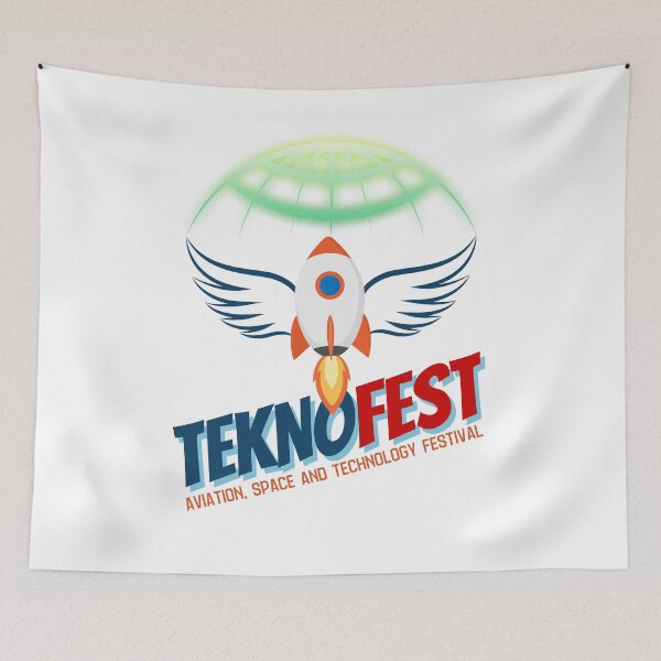 Item preview, TEKNOFEST Rocket Design - Aviation and Technology Festival designed and sold by tarzbol.