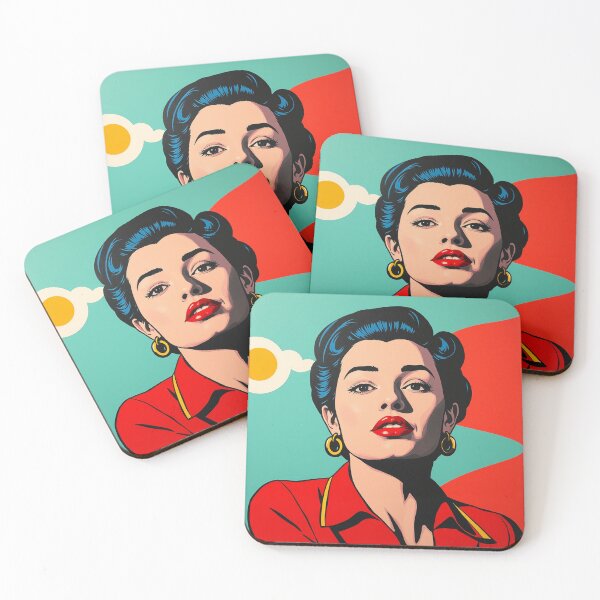 Item preview, Retro lady designed and sold by GasconyPassion.