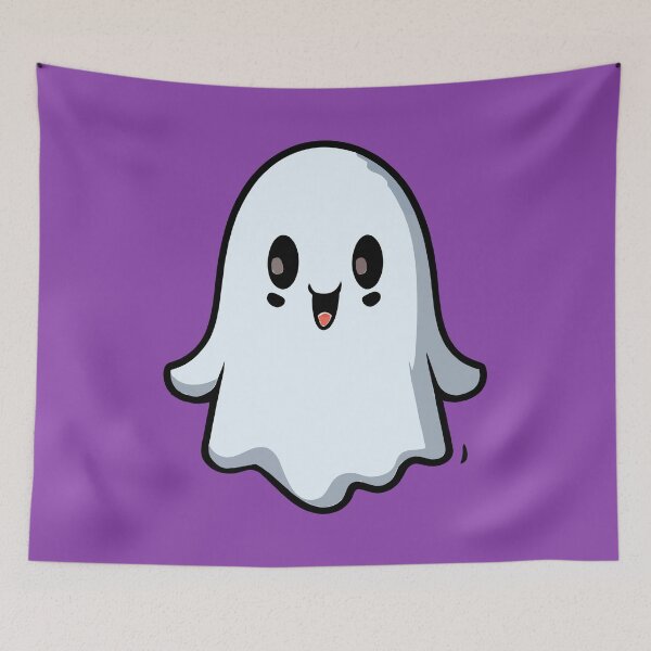 Item preview, Cute Cartoon Ghost Halloween Design designed and sold by ZetaDream.
